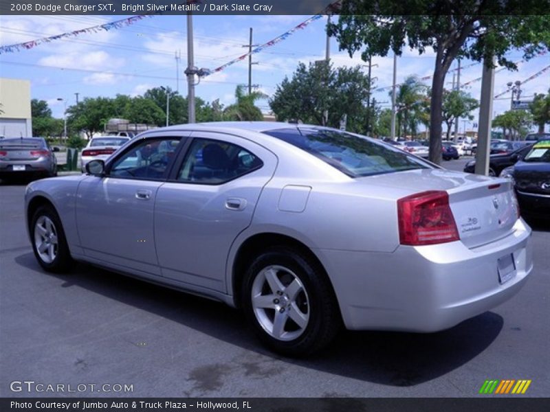 Bright Silver Metallic / Dark Slate Gray 2008 Dodge Charger SXT