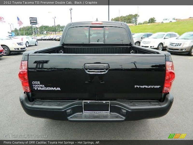 Black / Graphite 2012 Toyota Tacoma TSS Prerunner Double Cab