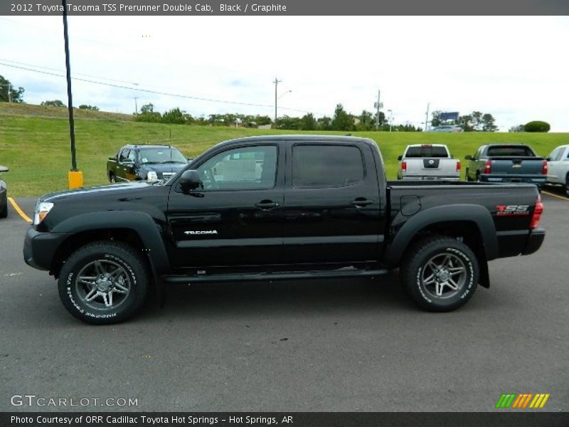 Black / Graphite 2012 Toyota Tacoma TSS Prerunner Double Cab