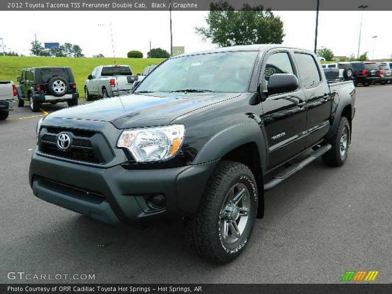 Black / Graphite 2012 Toyota Tacoma TSS Prerunner Double Cab