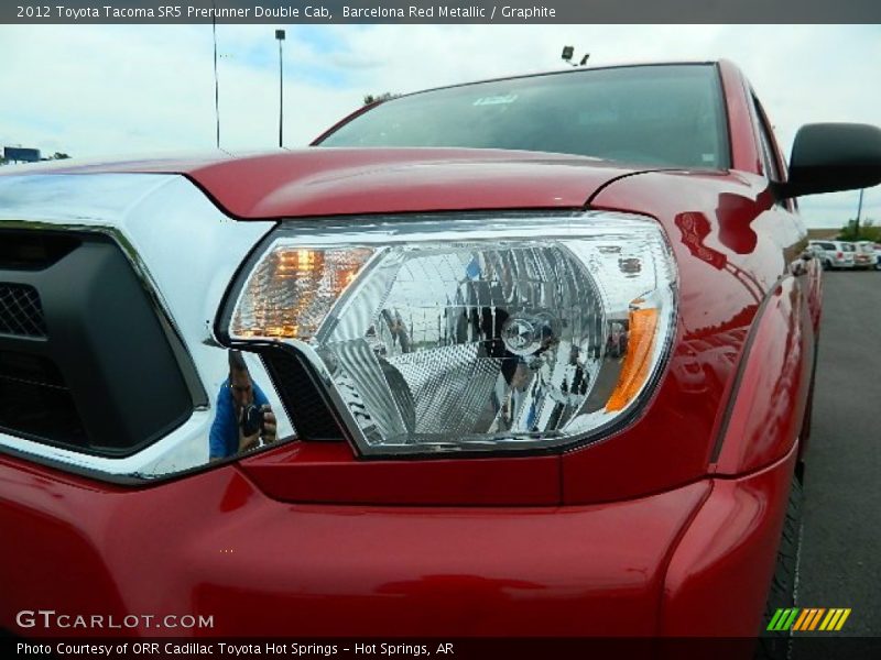Barcelona Red Metallic / Graphite 2012 Toyota Tacoma SR5 Prerunner Double Cab