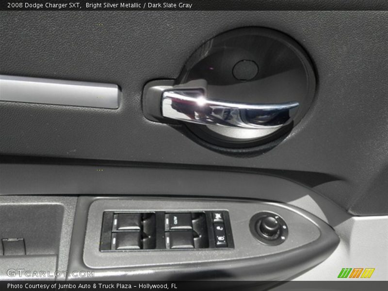 Bright Silver Metallic / Dark Slate Gray 2008 Dodge Charger SXT