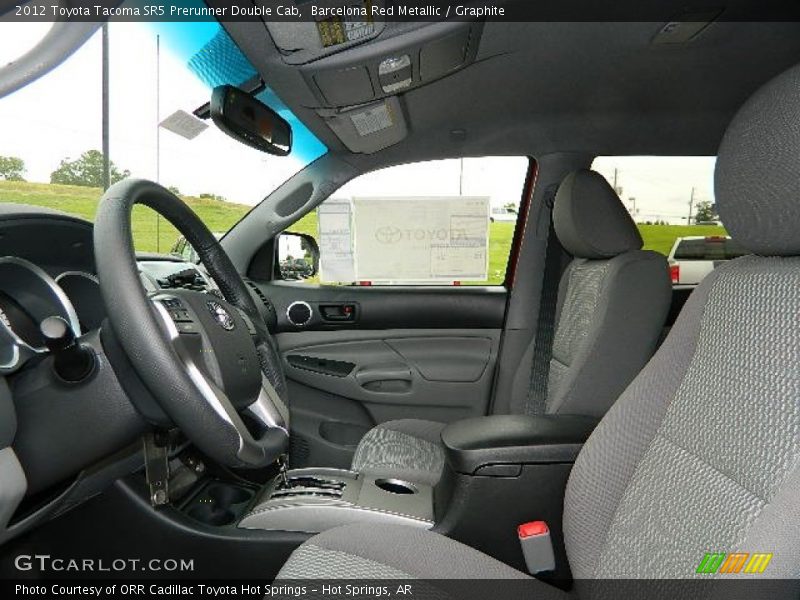 Barcelona Red Metallic / Graphite 2012 Toyota Tacoma SR5 Prerunner Double Cab