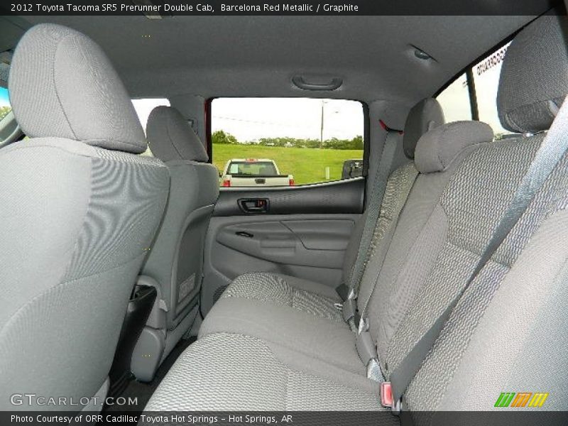 Barcelona Red Metallic / Graphite 2012 Toyota Tacoma SR5 Prerunner Double Cab