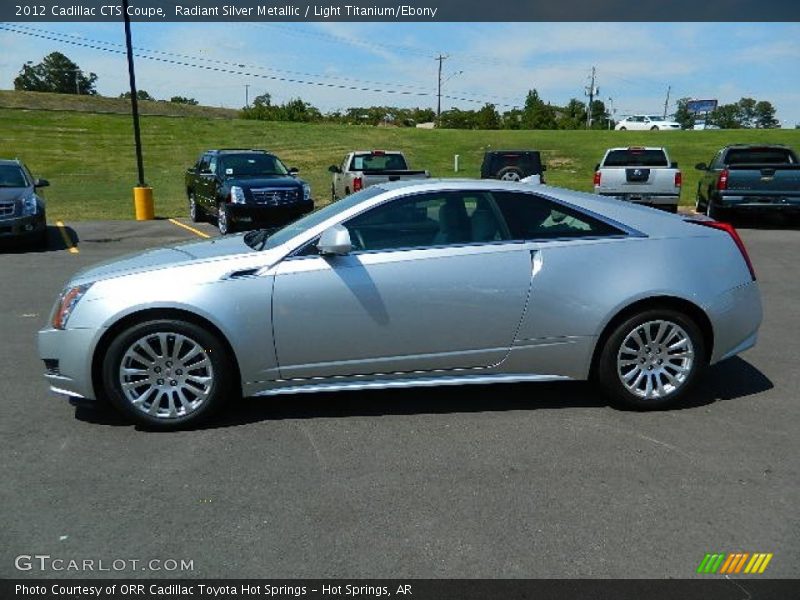  2012 CTS Coupe Radiant Silver Metallic