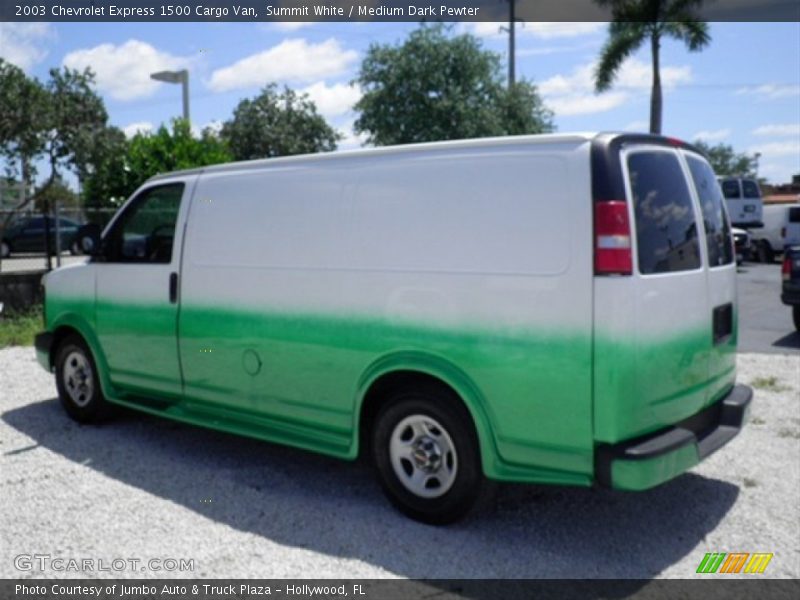 Summit White / Medium Dark Pewter 2003 Chevrolet Express 1500 Cargo Van