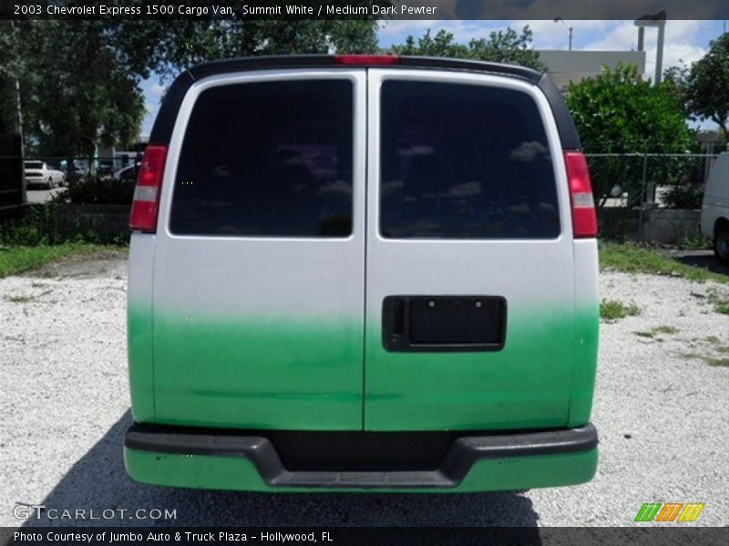 Summit White / Medium Dark Pewter 2003 Chevrolet Express 1500 Cargo Van