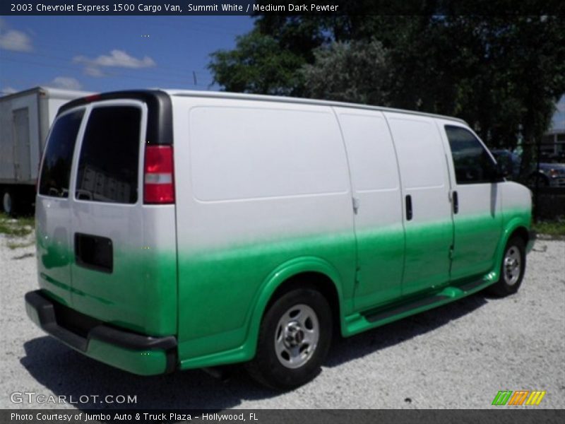 Summit White / Medium Dark Pewter 2003 Chevrolet Express 1500 Cargo Van