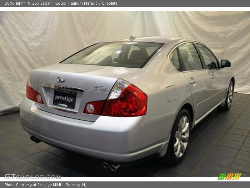 Liquid Platinum Metallic / Graphite 2006 Infiniti M 35x Sedan