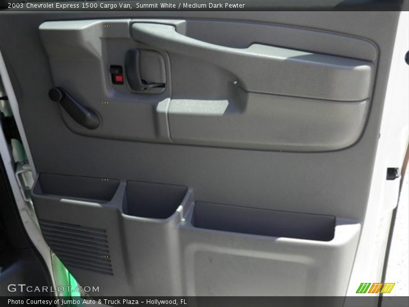 Summit White / Medium Dark Pewter 2003 Chevrolet Express 1500 Cargo Van