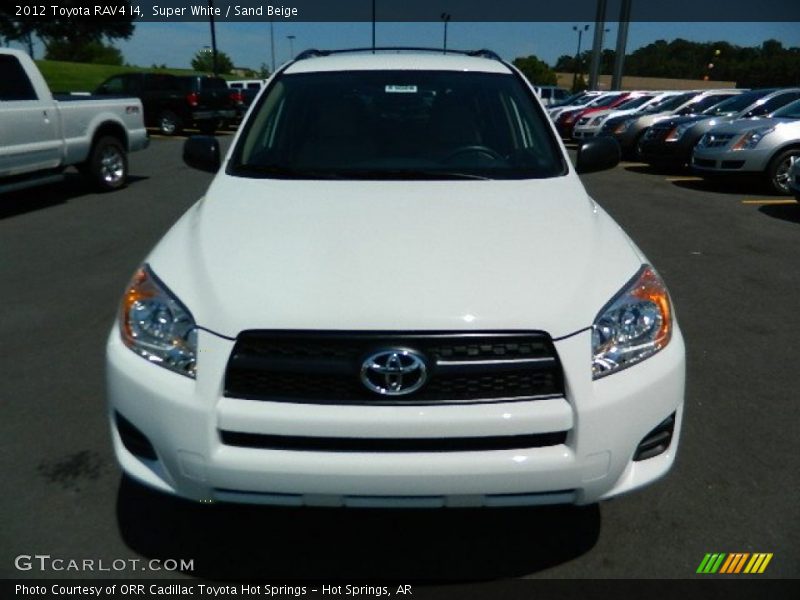 Super White / Sand Beige 2012 Toyota RAV4 I4