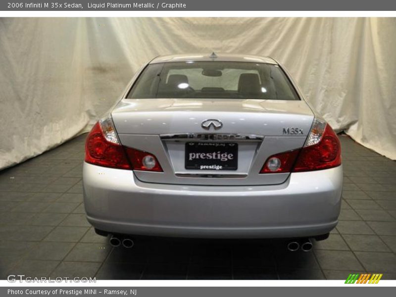 Liquid Platinum Metallic / Graphite 2006 Infiniti M 35x Sedan