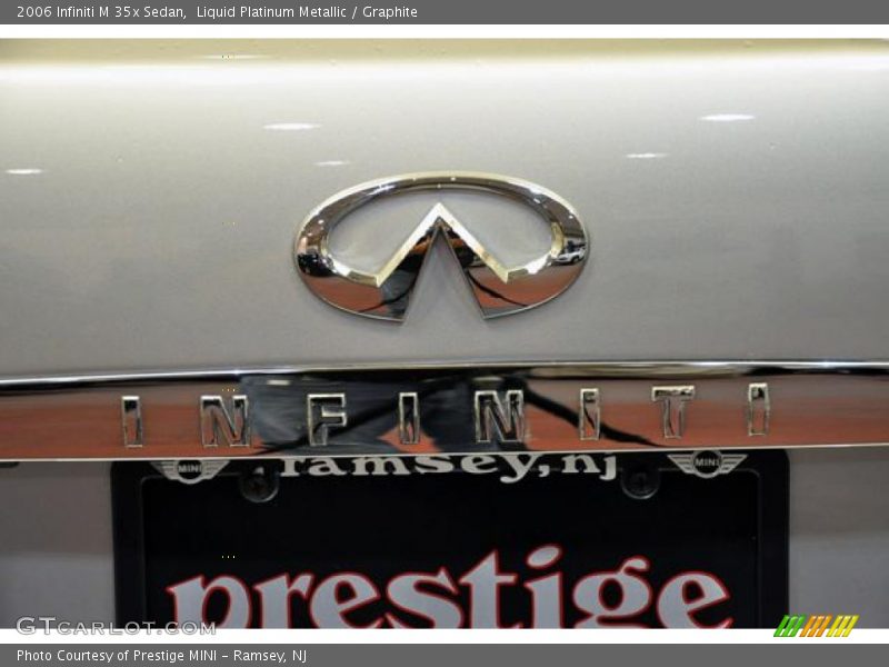 Liquid Platinum Metallic / Graphite 2006 Infiniti M 35x Sedan