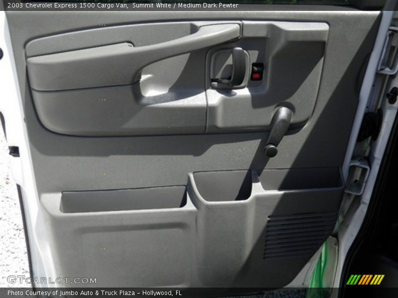 Summit White / Medium Dark Pewter 2003 Chevrolet Express 1500 Cargo Van