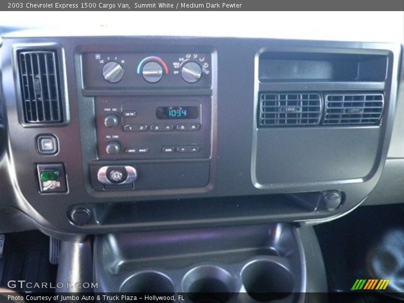Summit White / Medium Dark Pewter 2003 Chevrolet Express 1500 Cargo Van