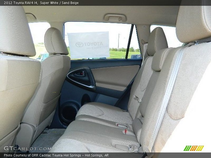 Super White / Sand Beige 2012 Toyota RAV4 I4