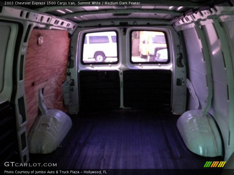 Summit White / Medium Dark Pewter 2003 Chevrolet Express 1500 Cargo Van