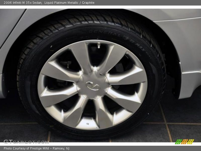 Liquid Platinum Metallic / Graphite 2006 Infiniti M 35x Sedan
