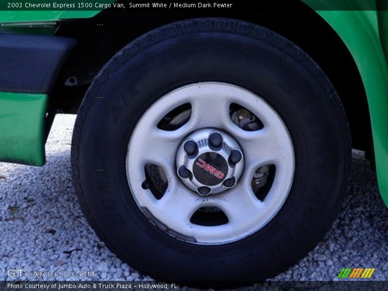Summit White / Medium Dark Pewter 2003 Chevrolet Express 1500 Cargo Van