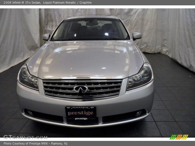 Liquid Platinum Metallic / Graphite 2006 Infiniti M 35x Sedan