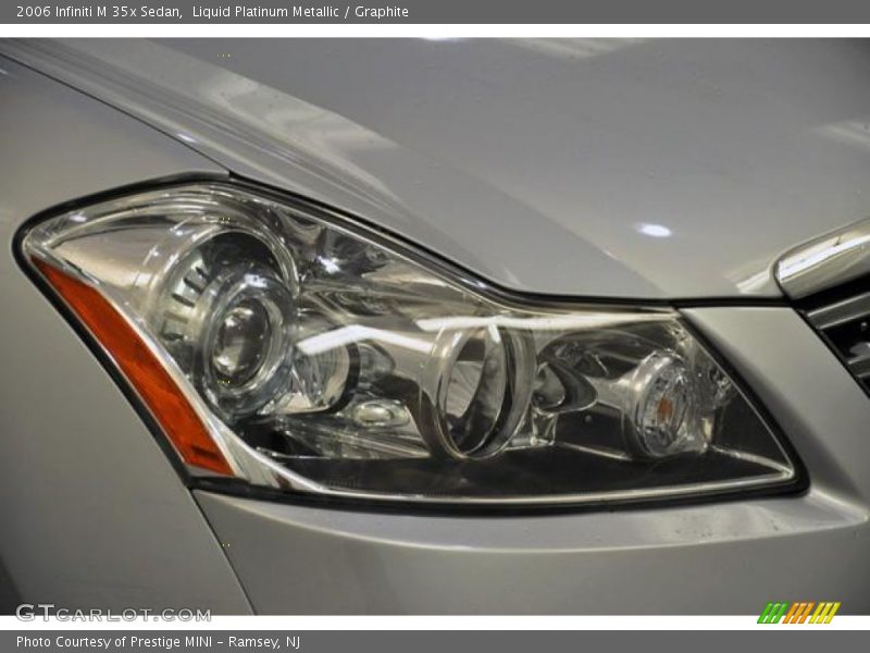 Liquid Platinum Metallic / Graphite 2006 Infiniti M 35x Sedan