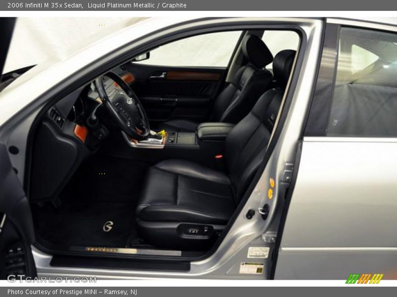 Liquid Platinum Metallic / Graphite 2006 Infiniti M 35x Sedan