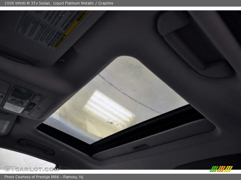 Liquid Platinum Metallic / Graphite 2006 Infiniti M 35x Sedan
