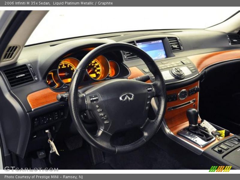Liquid Platinum Metallic / Graphite 2006 Infiniti M 35x Sedan
