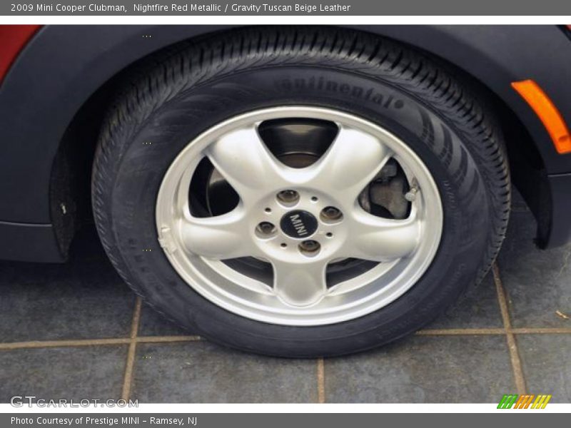 Nightfire Red Metallic / Gravity Tuscan Beige Leather 2009 Mini Cooper Clubman