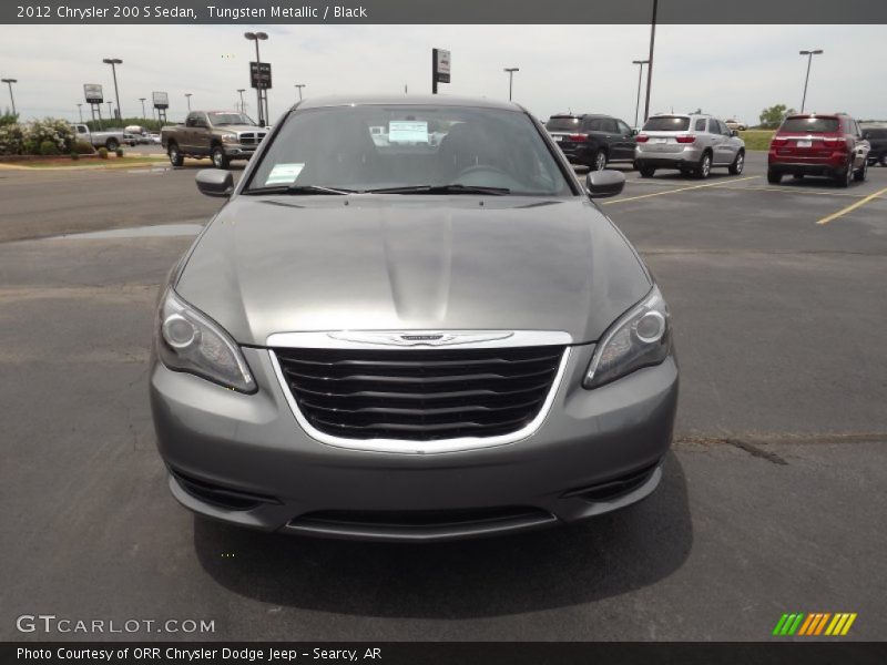 Tungsten Metallic / Black 2012 Chrysler 200 S Sedan