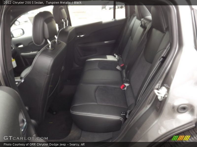 Rear Seat of 2012 200 S Sedan