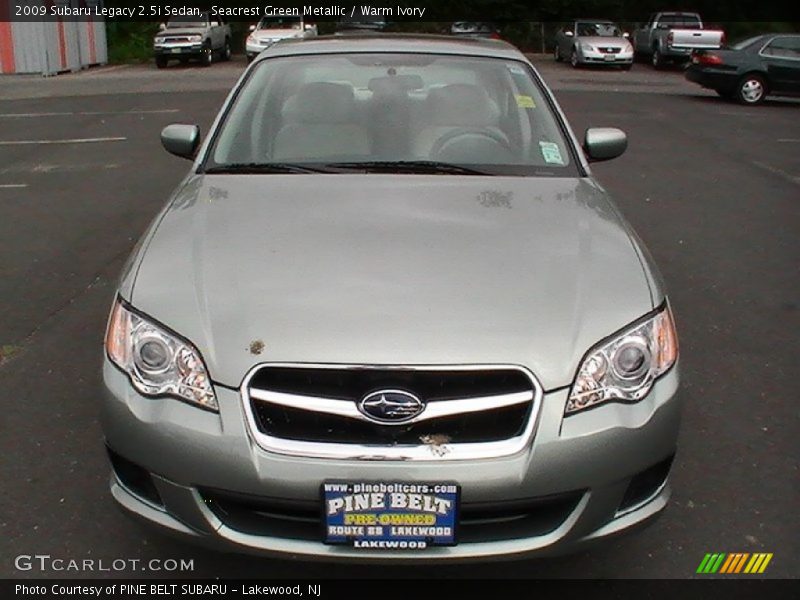 Seacrest Green Metallic / Warm Ivory 2009 Subaru Legacy 2.5i Sedan