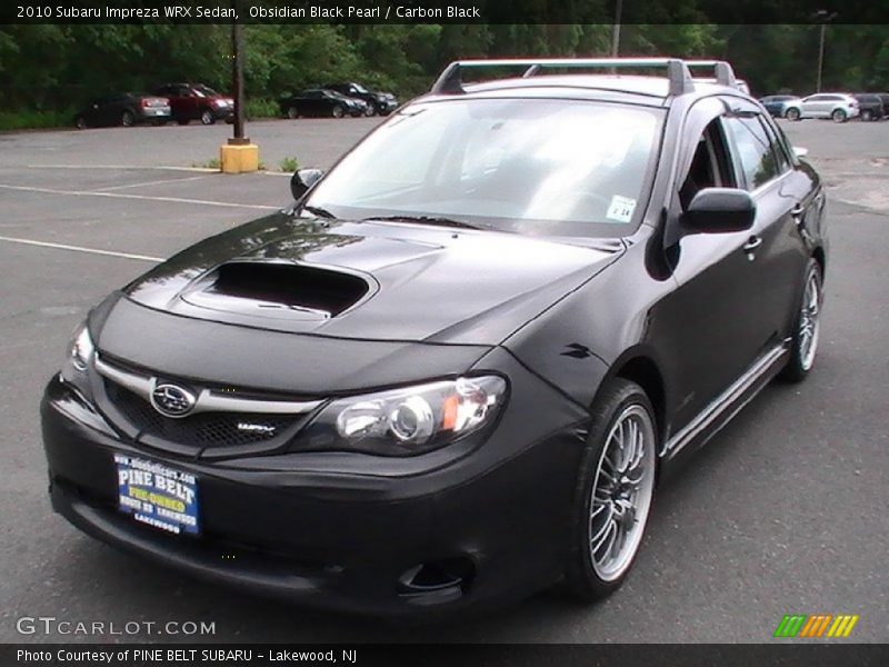 Obsidian Black Pearl / Carbon Black 2010 Subaru Impreza WRX Sedan