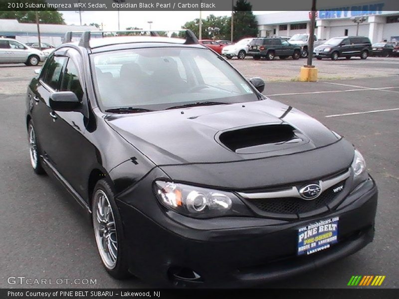 Obsidian Black Pearl / Carbon Black 2010 Subaru Impreza WRX Sedan