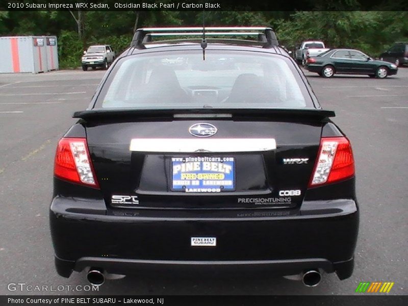 Obsidian Black Pearl / Carbon Black 2010 Subaru Impreza WRX Sedan