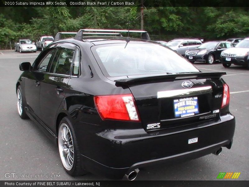 Obsidian Black Pearl / Carbon Black 2010 Subaru Impreza WRX Sedan
