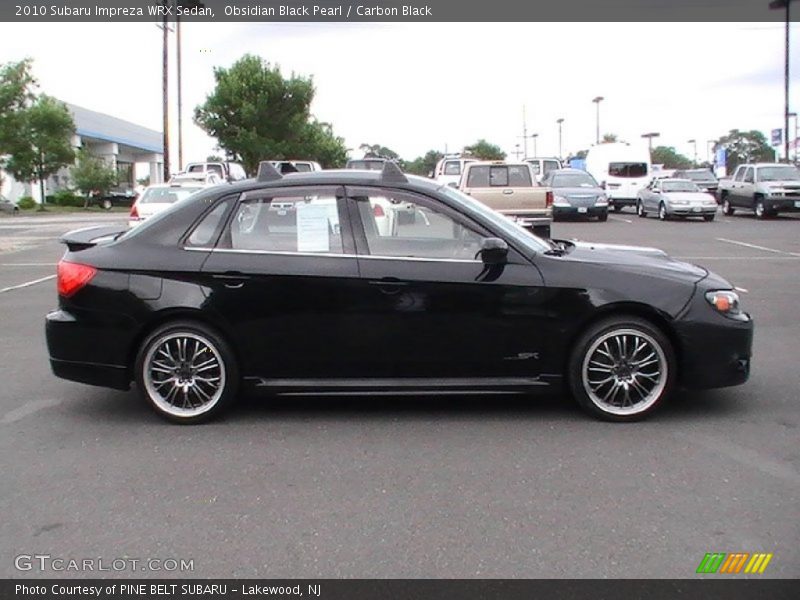 Obsidian Black Pearl / Carbon Black 2010 Subaru Impreza WRX Sedan