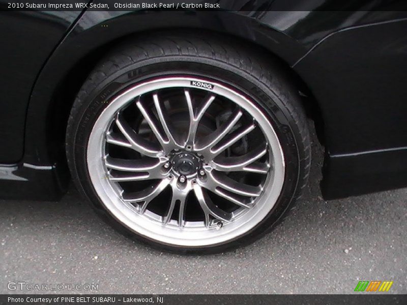 Obsidian Black Pearl / Carbon Black 2010 Subaru Impreza WRX Sedan