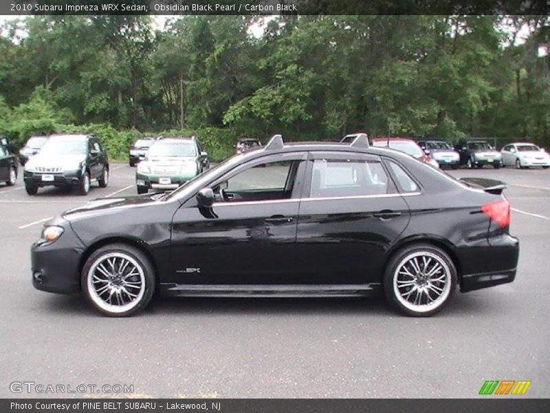 Obsidian Black Pearl / Carbon Black 2010 Subaru Impreza WRX Sedan