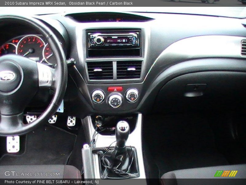 Obsidian Black Pearl / Carbon Black 2010 Subaru Impreza WRX Sedan