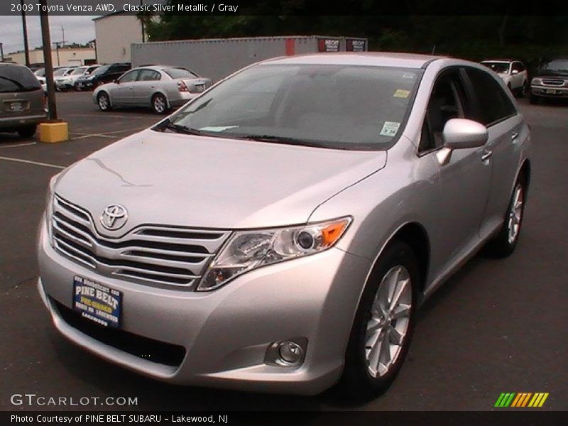 Classic Silver Metallic / Gray 2009 Toyota Venza AWD