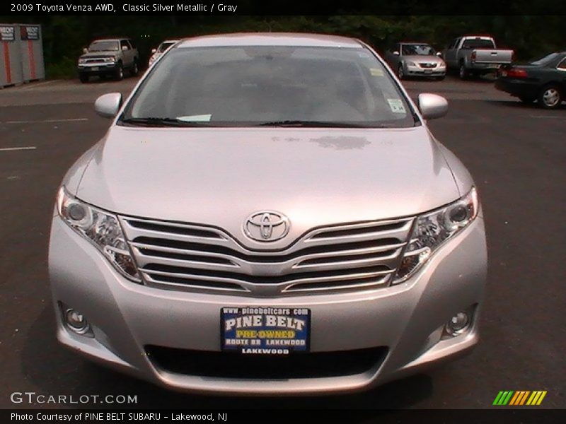 Classic Silver Metallic / Gray 2009 Toyota Venza AWD