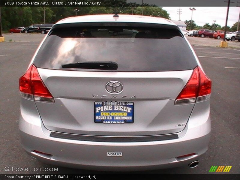 Classic Silver Metallic / Gray 2009 Toyota Venza AWD