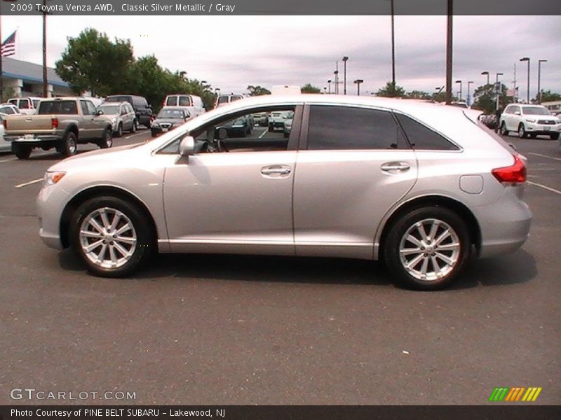 Classic Silver Metallic / Gray 2009 Toyota Venza AWD