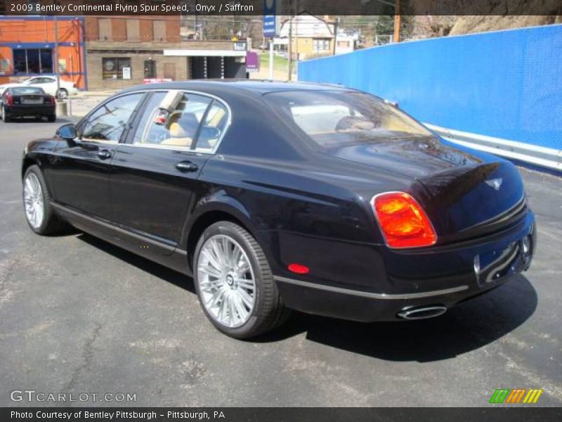 Onyx / Saffron 2009 Bentley Continental Flying Spur Speed