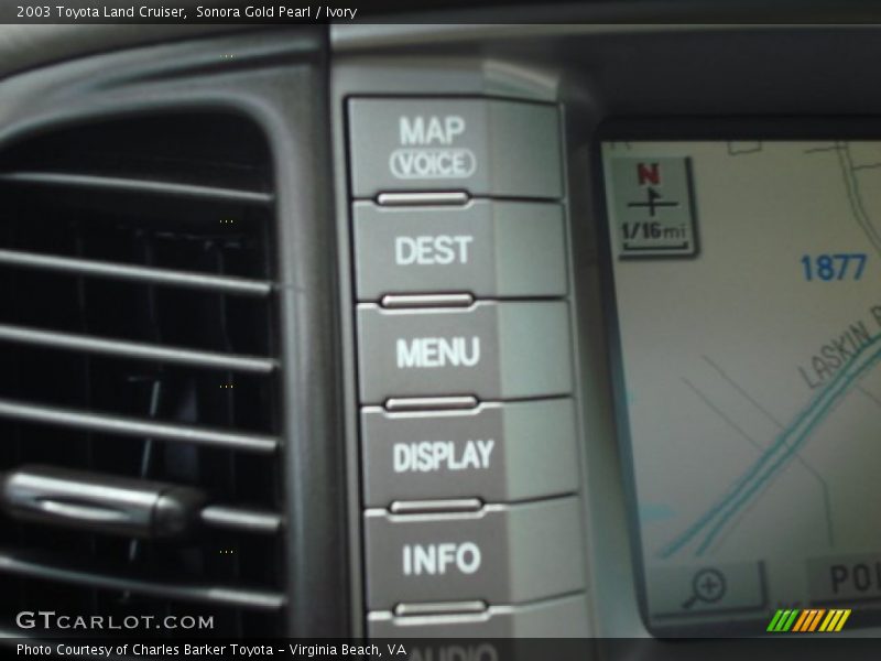 Sonora Gold Pearl / Ivory 2003 Toyota Land Cruiser