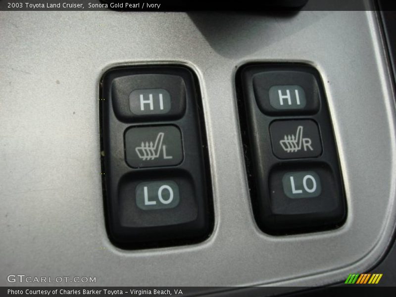 Sonora Gold Pearl / Ivory 2003 Toyota Land Cruiser