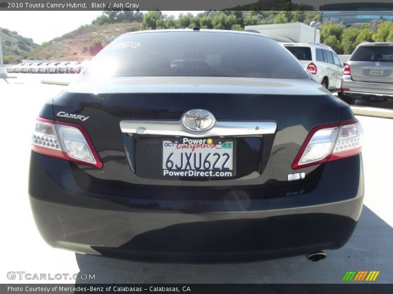 Black / Ash Gray 2010 Toyota Camry Hybrid