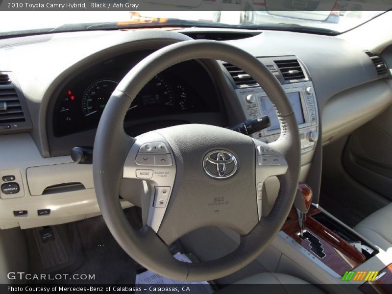 Black / Ash Gray 2010 Toyota Camry Hybrid