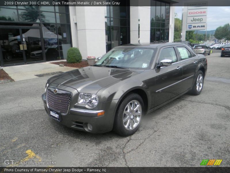 Dark Titanium Metallic / Dark Slate Gray 2009 Chrysler 300 C HEMI
